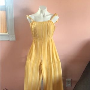 Yellow jumpsuit
